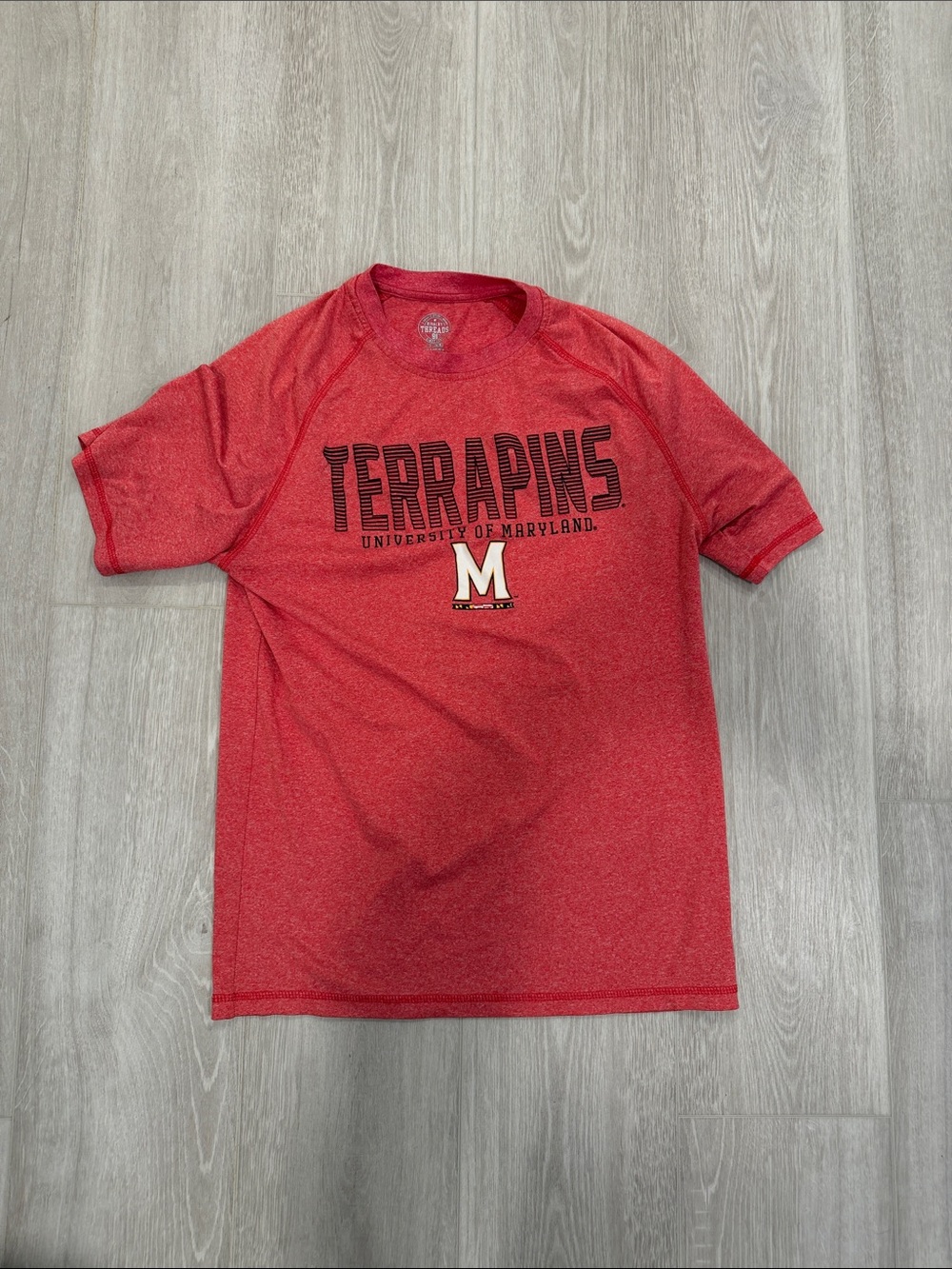Rivalry Threads Red Terrapins Short-Sleeve Performance Tee Men’s small